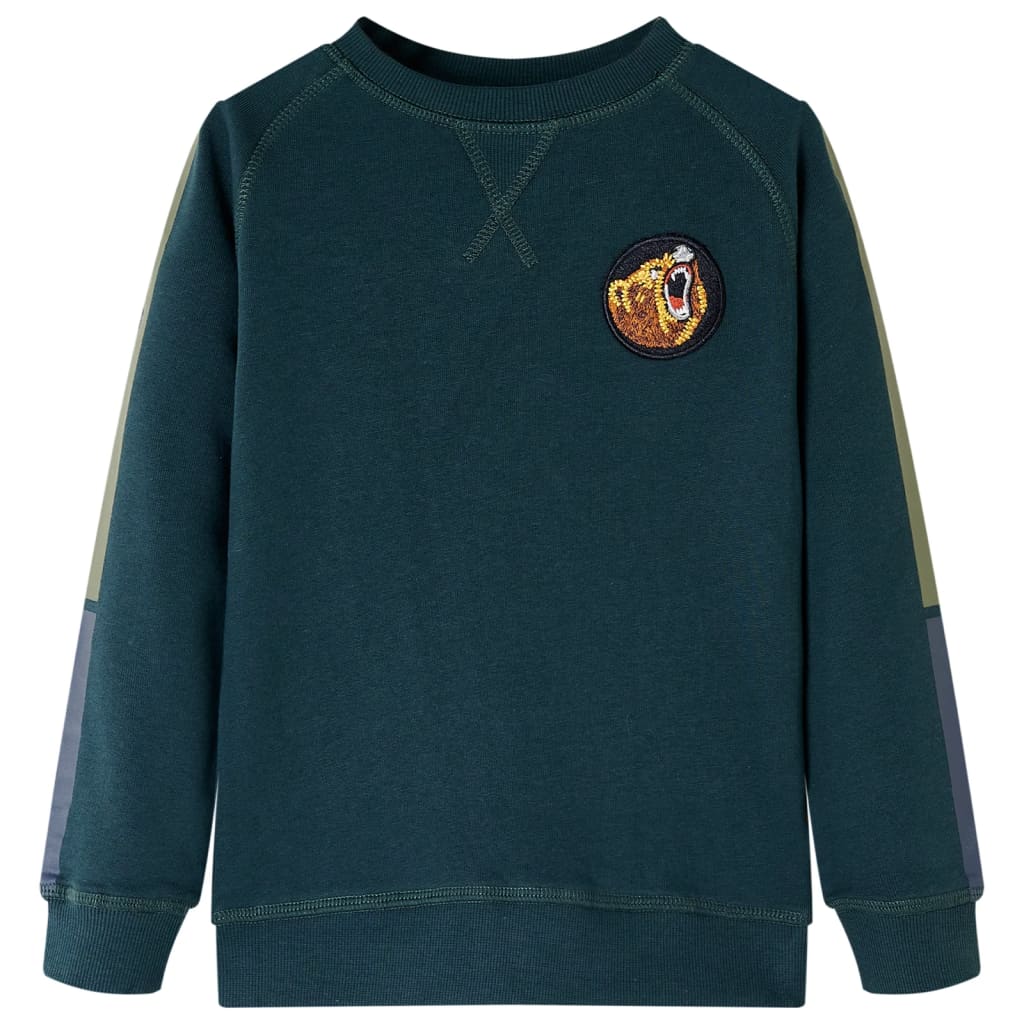 Bluza dziecięca, zieleń mchu, 128