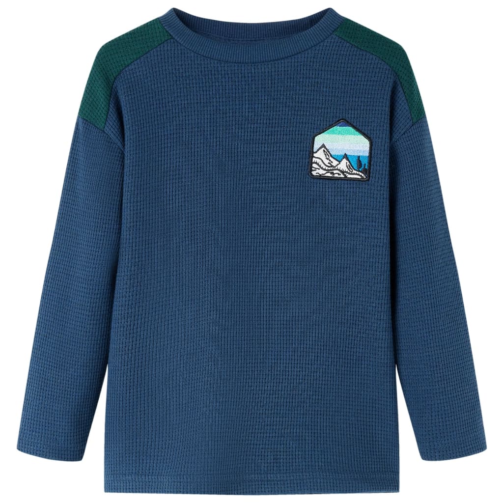 Bluza dziecięca, granatowa, 128