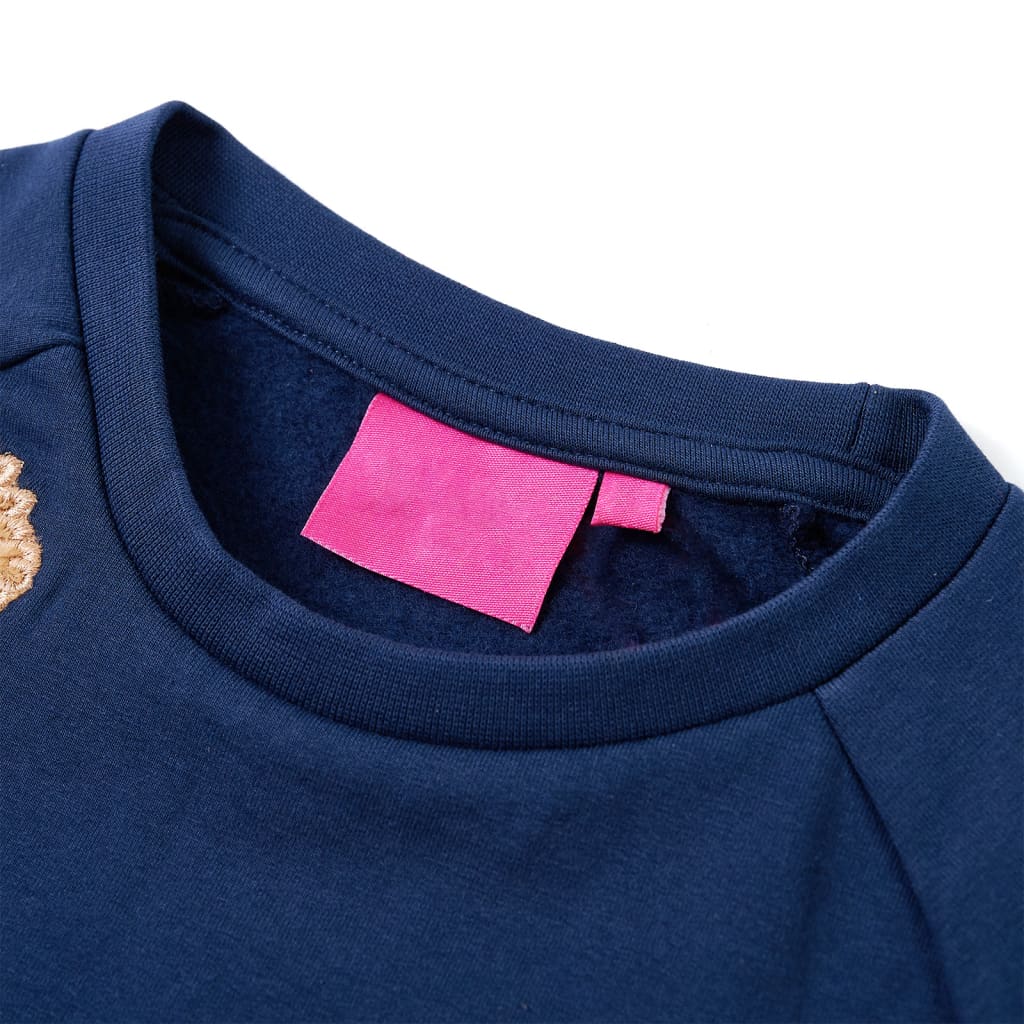Bluza dziecięca, granatowa, 92