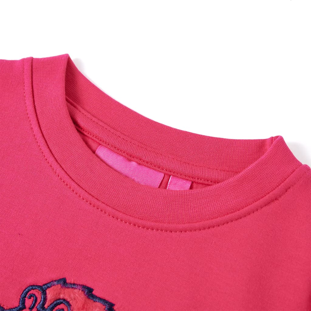Bluza dziecięca, jaskrawy róż, 104