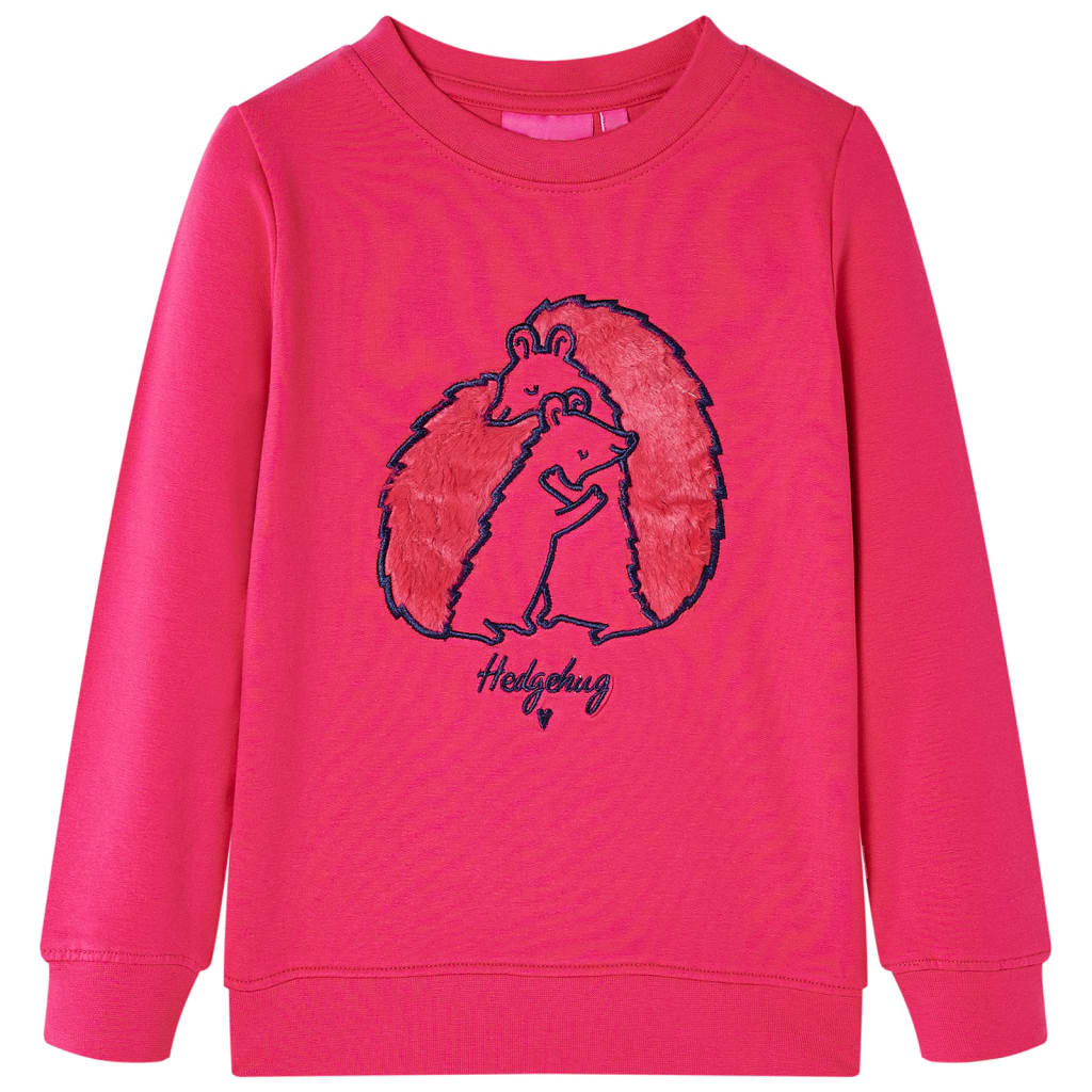 Bluza dziecięca, jaskrawy róż, 116