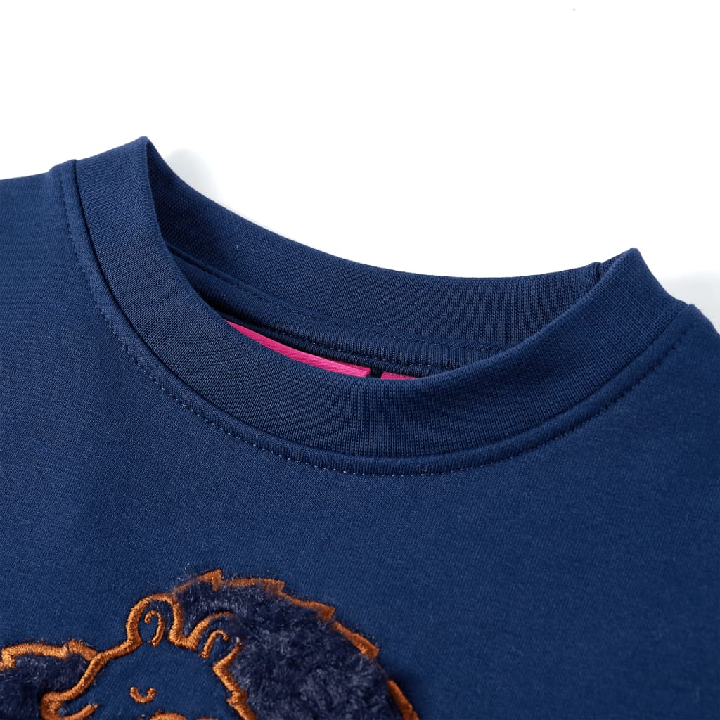 Bluza dziecięca, granatowa, 104