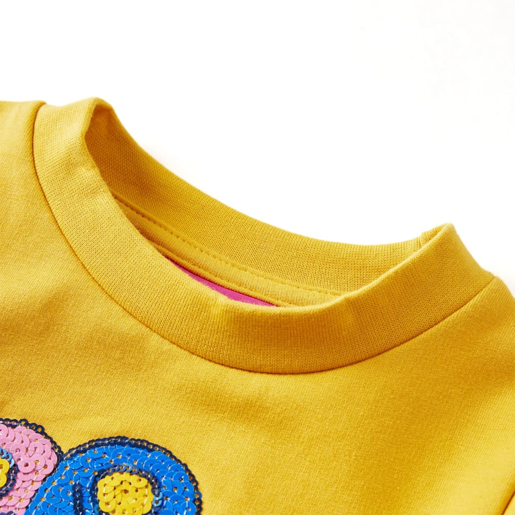 Bluza dziecięca, ciemna ochra, 92