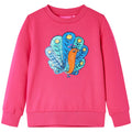 Bluza dziecięca, jaskrawy róż, 92