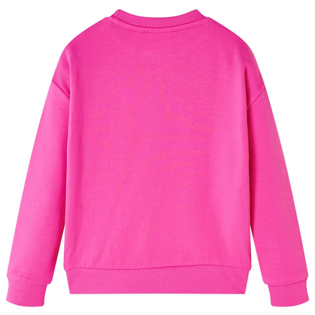 Bluza dziecięca, ciemnoróżowa, 104