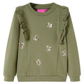 Bluza dziecięca, khaki, 92