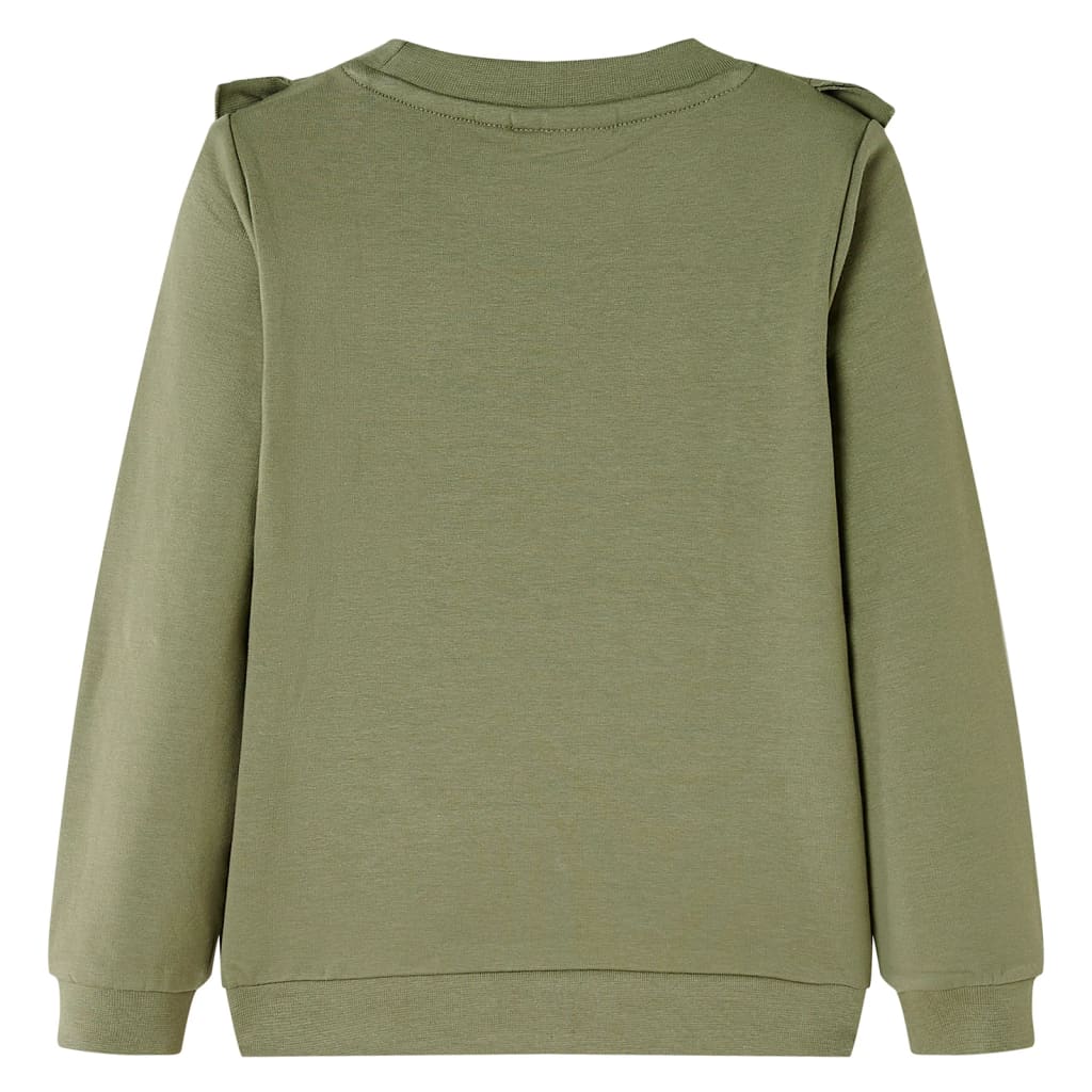 Bluza dziecięca, khaki, 92
