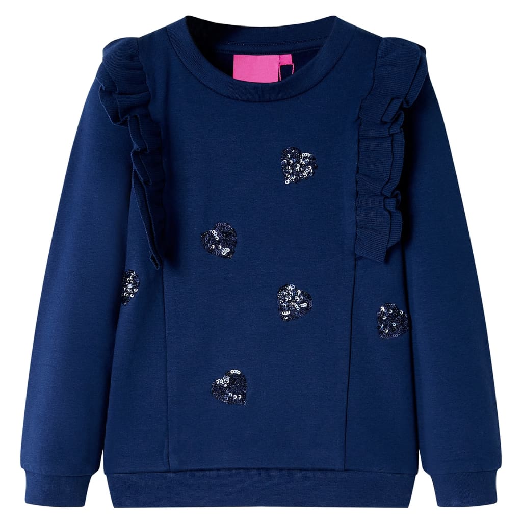Bluza dziecięca, granatowa, 128