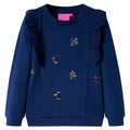 Bluza dziecięca, granatowa, 128