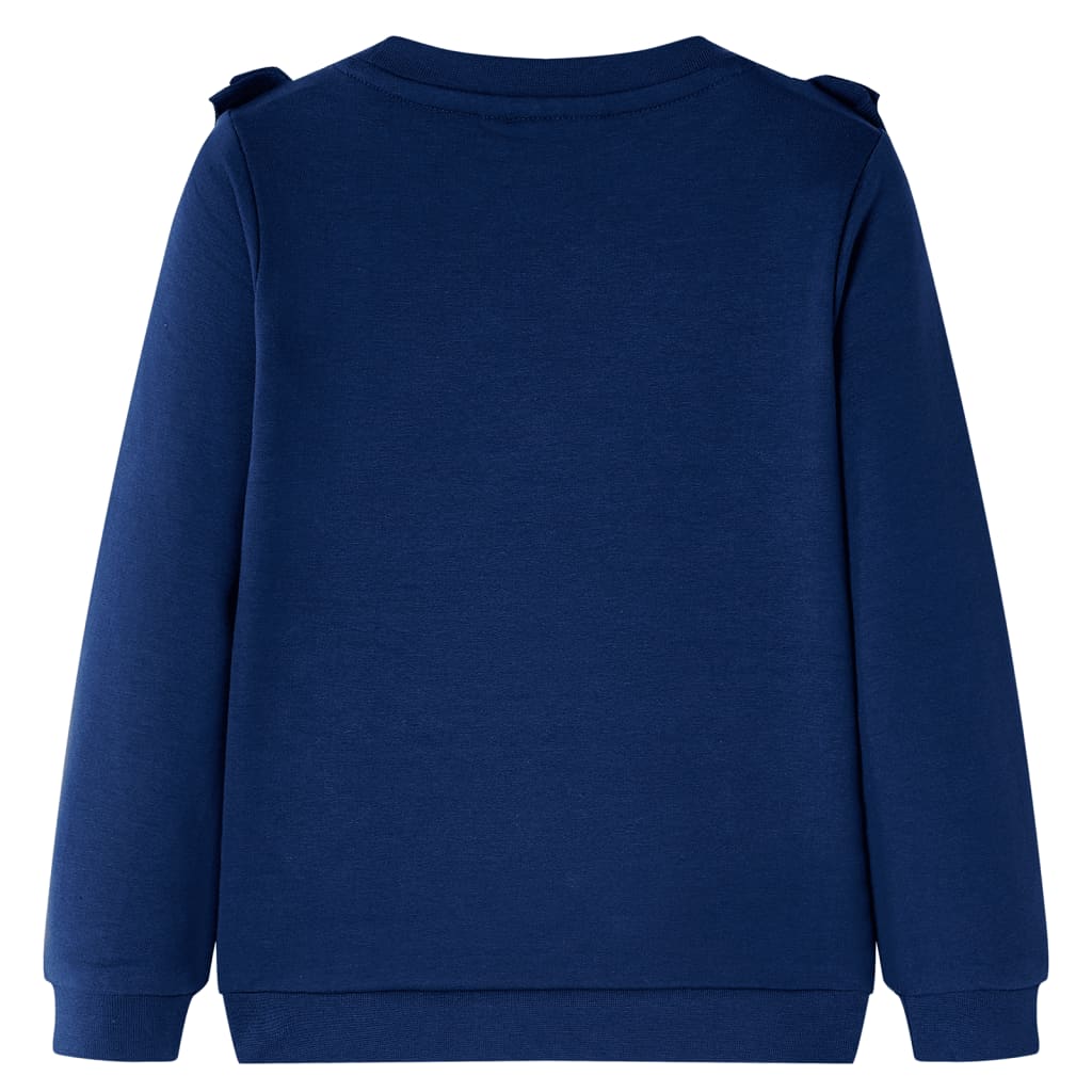 Bluza dziecięca, granatowa, 128