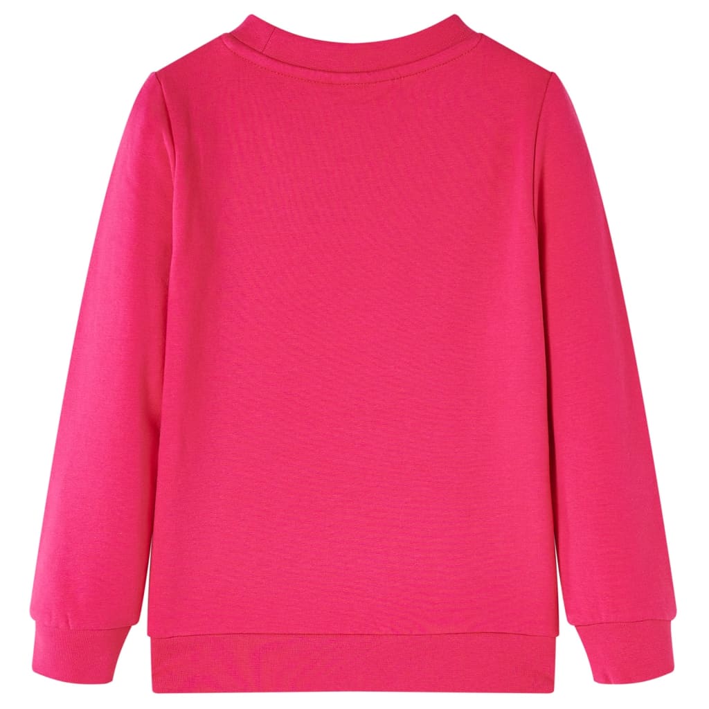 Bluza dziecięca, jaskrawy róż, 116