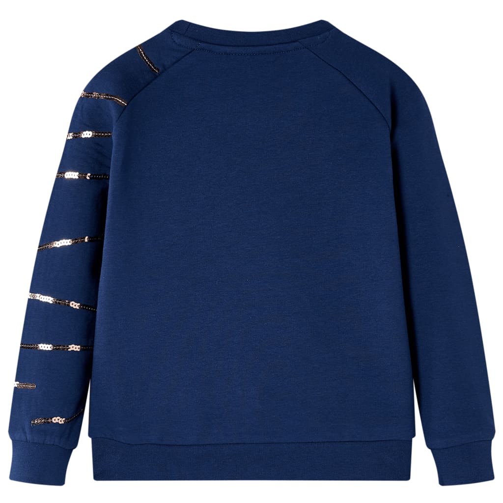 Bluza dziecięca, granatowa, 128