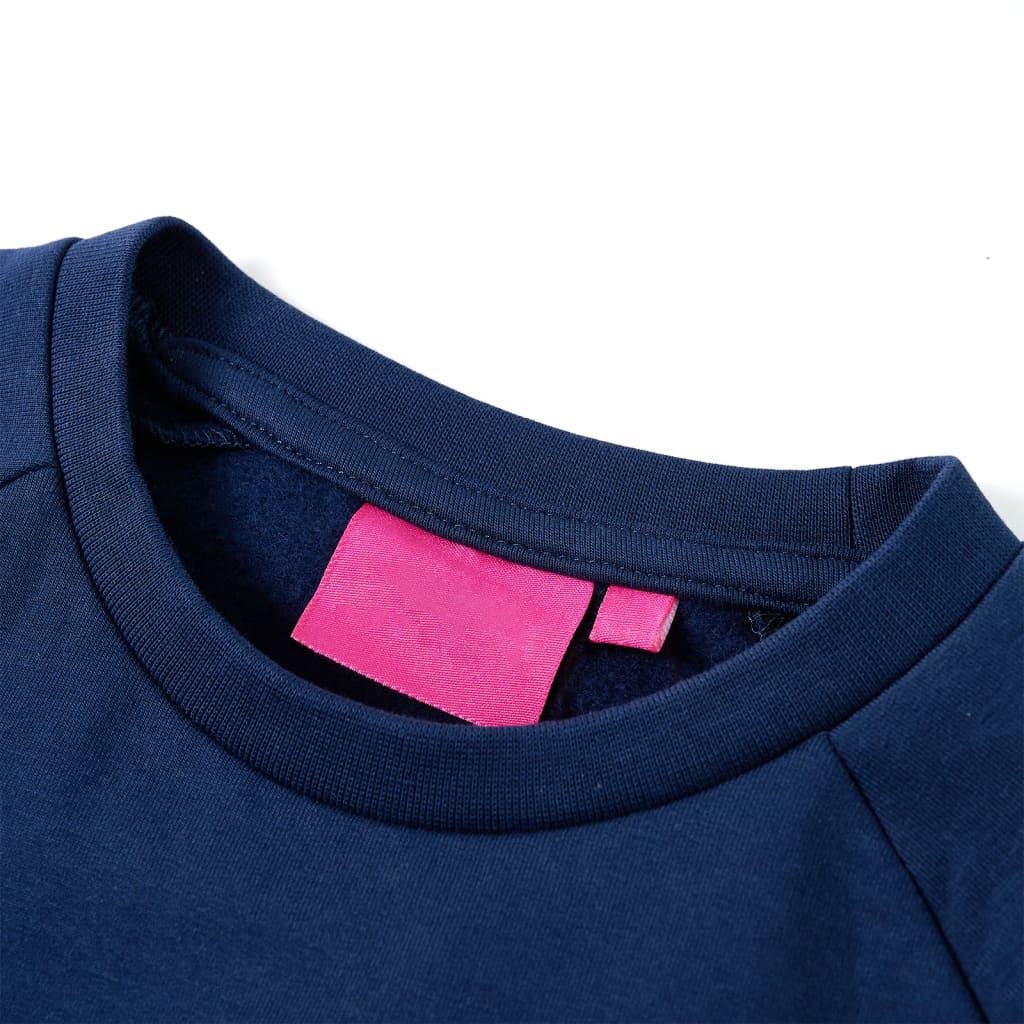 Bluza dziecięca, granatowa, 128