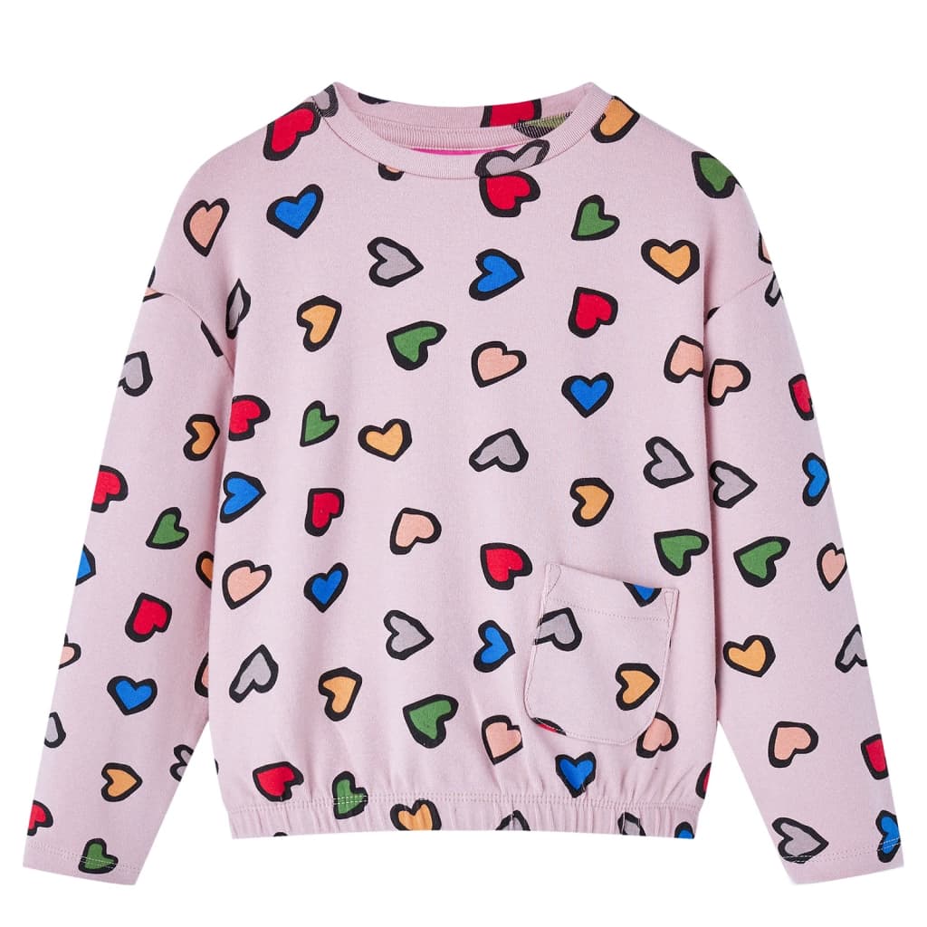 Bluza dziecięca, różowa, 92