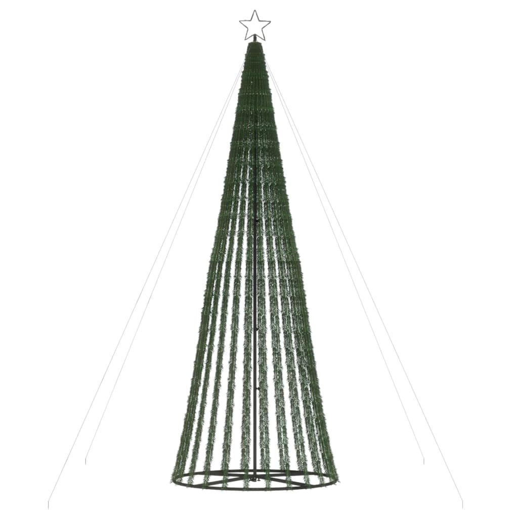 vidaXL Choinka LED 688 LED Zimna biel 300 cm