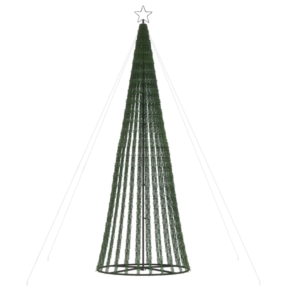 vidaXL Choinka LED 688 LEDs Niebieski 300 cm