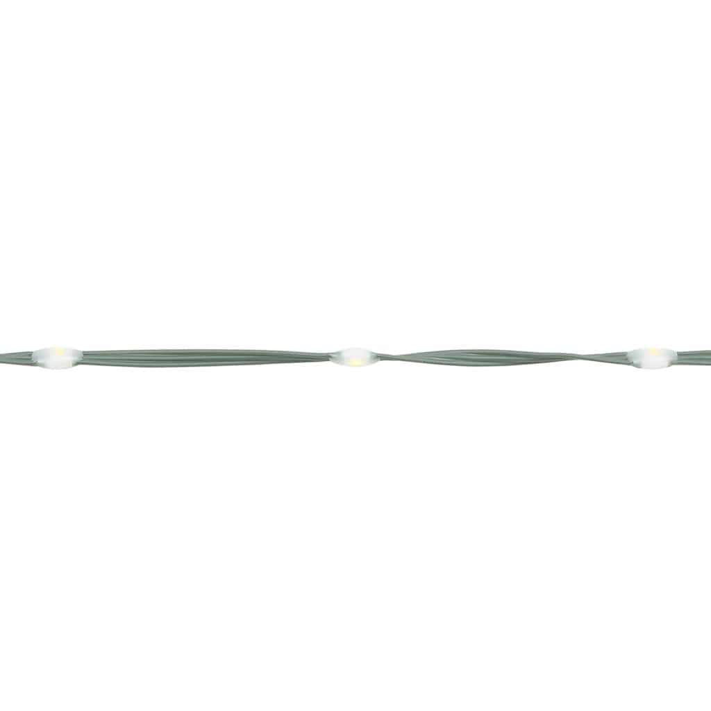 vidaXL Choinka świąteczna LED z kolcami 220 diod LED niebieska 180 cm