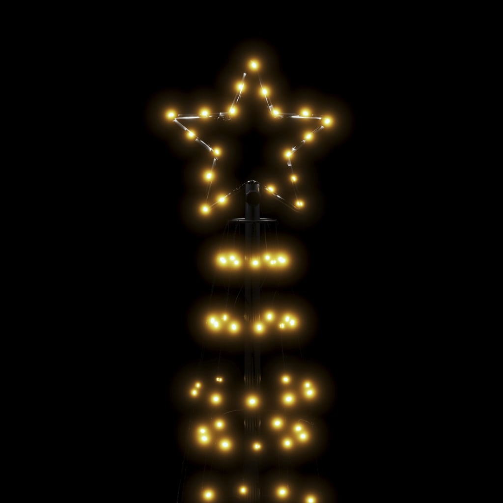vidaXL Choinka świąteczna LED z kolcami 570 diod LED Ciepła biel 300cm