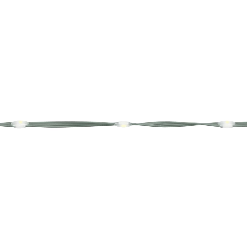 vidaXL Choinka świąteczna LED z kolcami 570 diod LED Ciepła biel 300cm