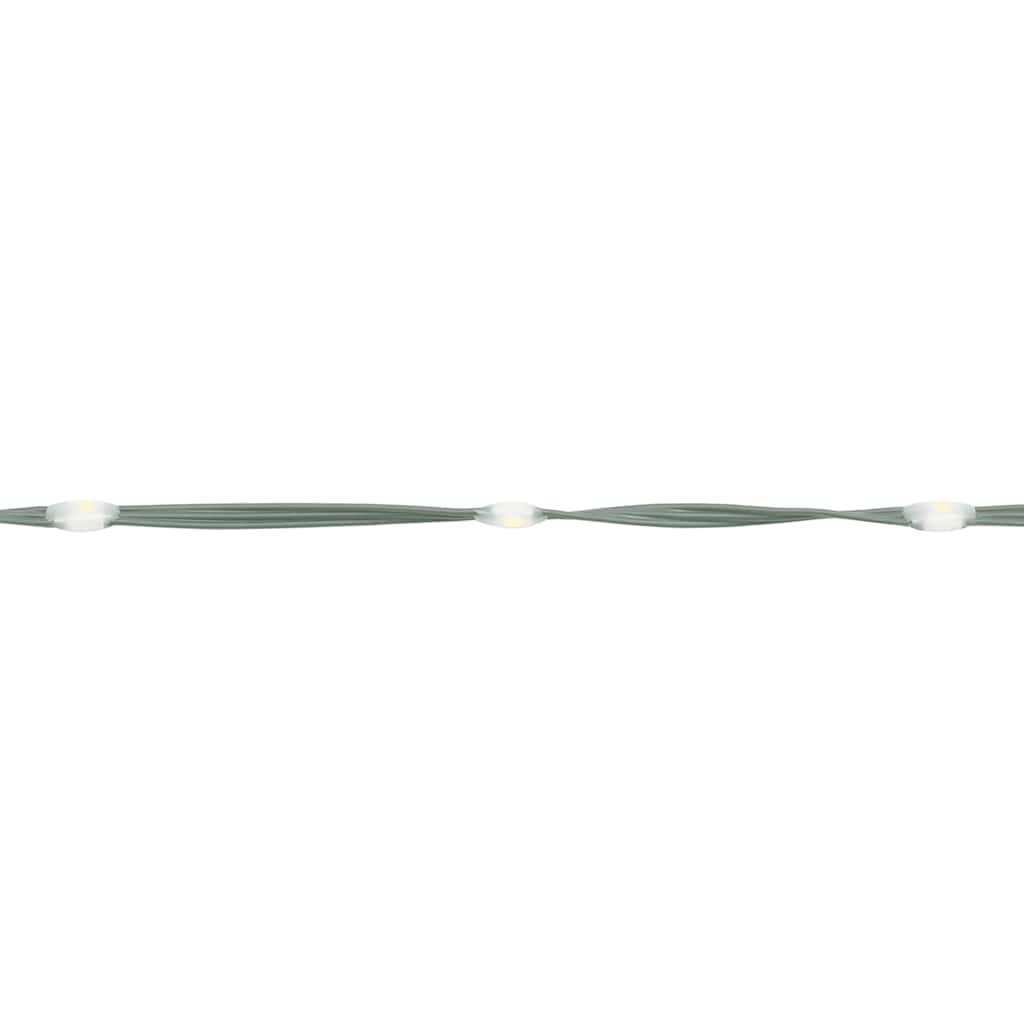 vidaXL Choinka LED 200 LED Zimna biel 180 cm