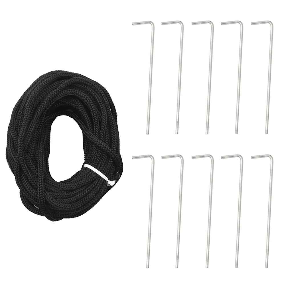 vidaXL Choinka LED 550 diod LED Niebieski 300 cm