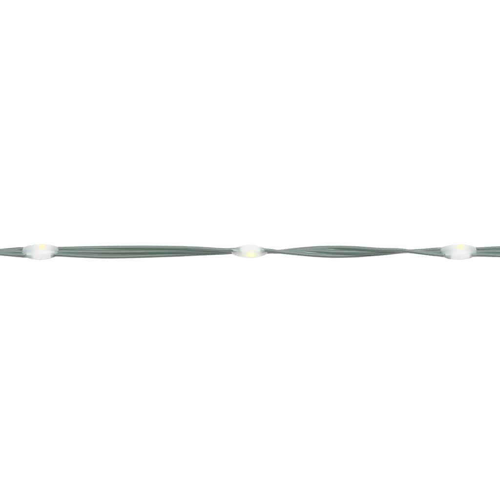 vidaXL Choinka LED 1534 diody LED Zimna biel 500 cm