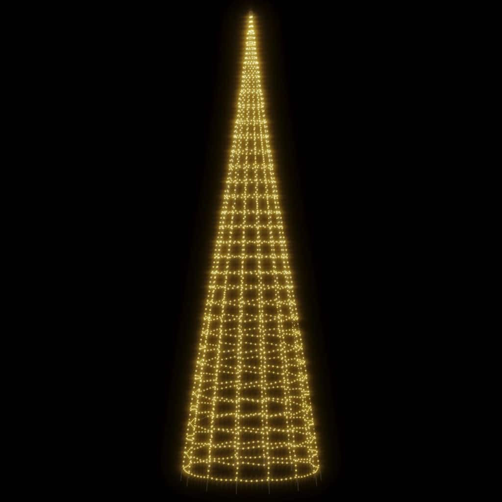 vidaXL Choinka LED 3000 LED Ciepła biel 800 cm