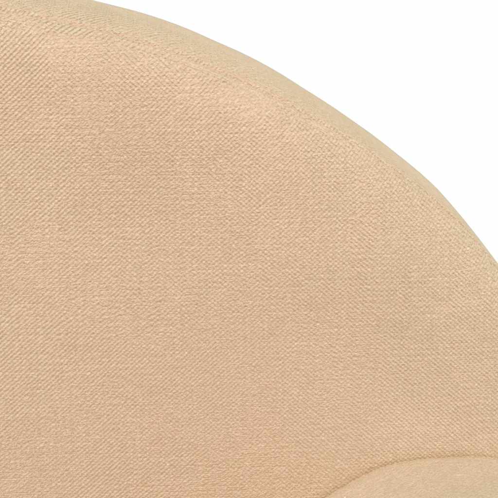 vidaXL Sofa dla dzieci, 2-os. , kremowa, miękki plusz