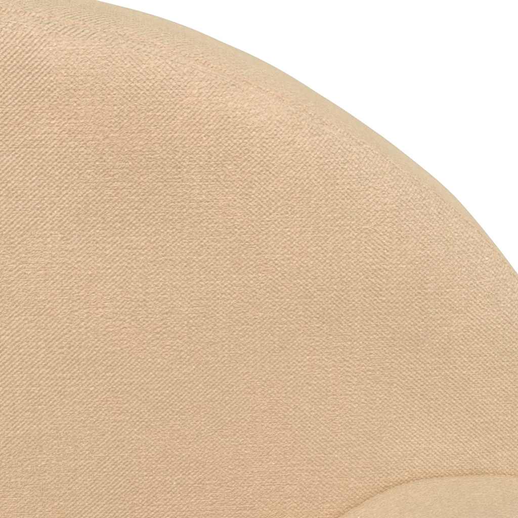 vidaXL 2-os. sofa dla dzieci, rozkładana, kremowa, miękki plusz