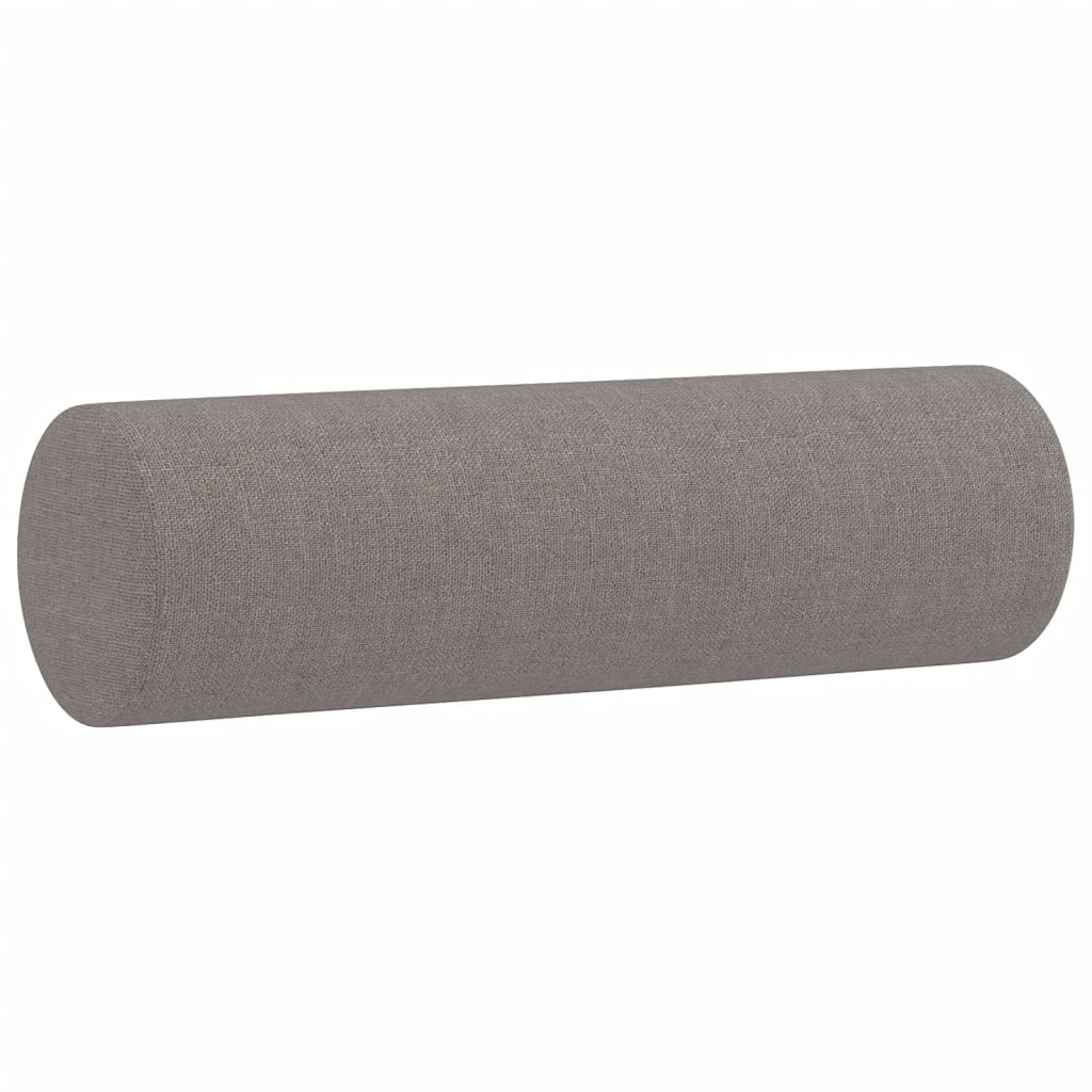 vidaXL 3-osobowa sofa z poduszkami, kolor taupe, 180 cm, tkanina