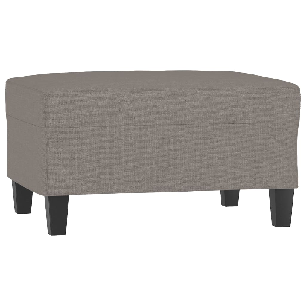 vidaXL 4-cz. komplet wypoczynkowy z poduszkami, taupe, tkanina