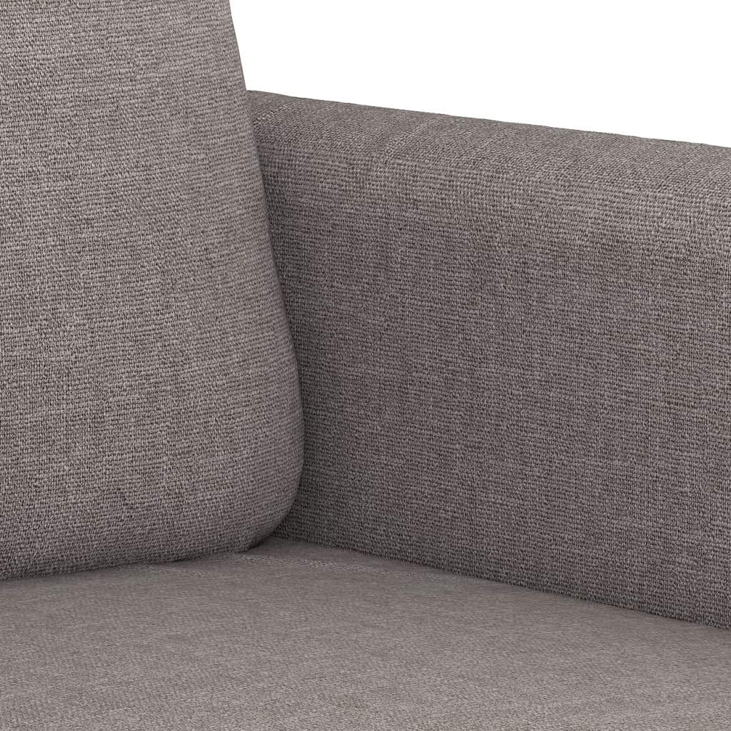 vidaXL 2-cz. komplet wypoczynkowy z poduszkami, taupe, tkanina