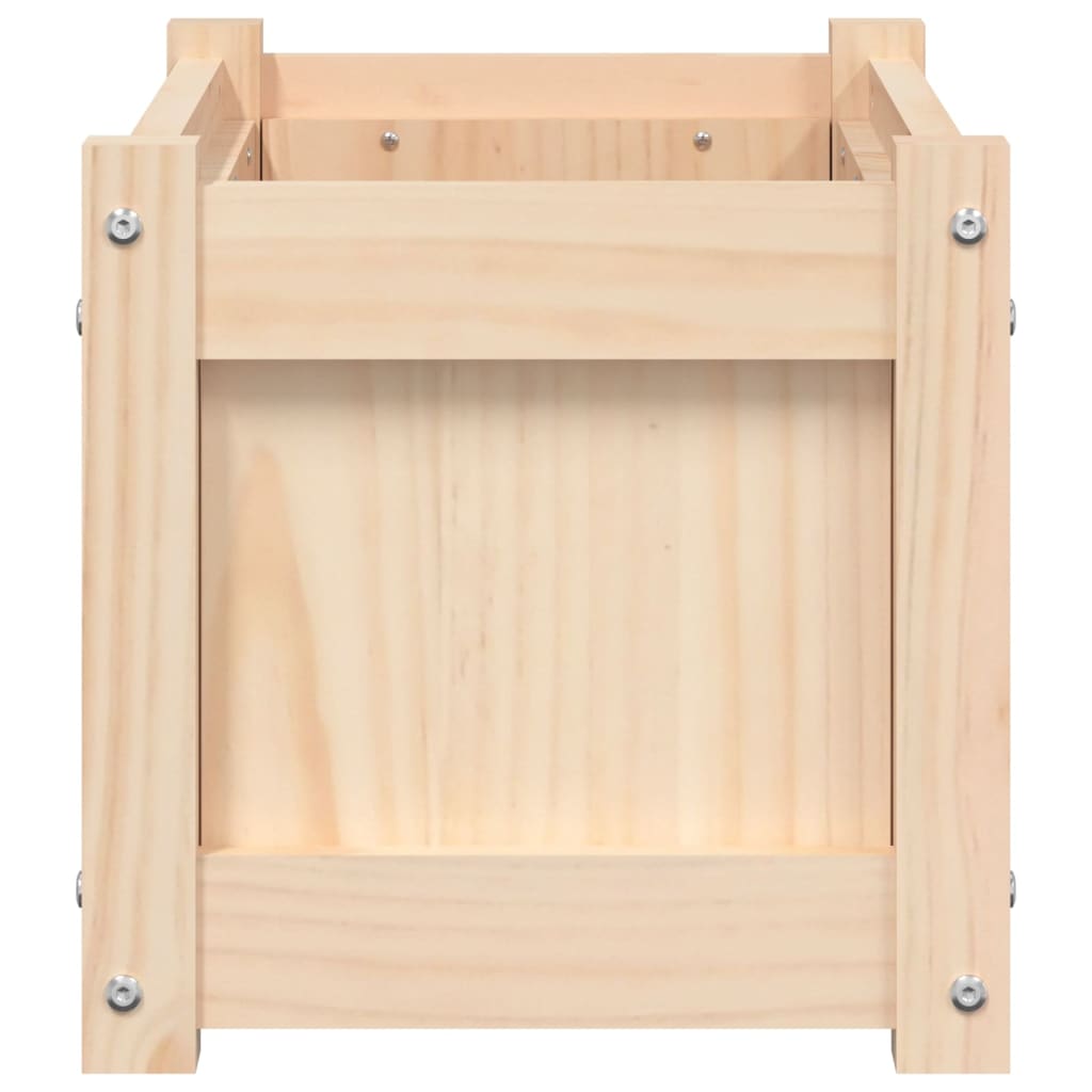 vidaXL Donica ogrodowa, 60x31x31 cm, lite drewno sosnowe