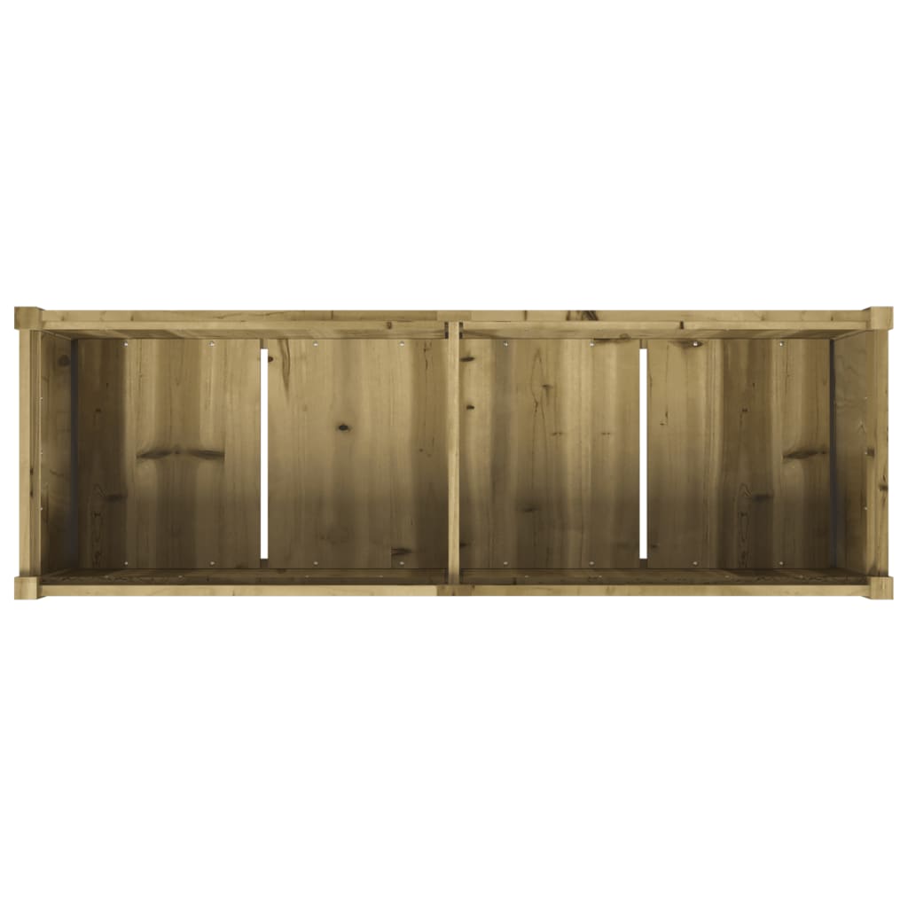 vidaXL Donica ogrodowa, 150x50x70 cm, impregnowane drewno sosnowe