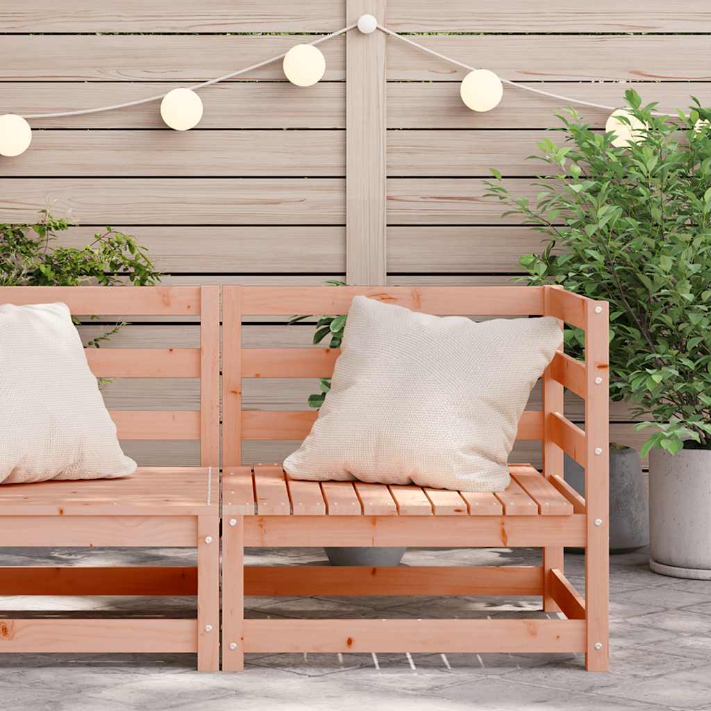 vidaXL Ogrodowa sofa narożna, 70x70x67 cm, lite drewno daglezjowe