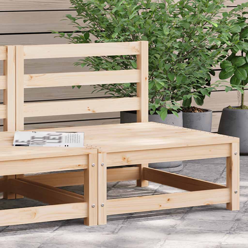 vidaXL Sofa ogrodowa bez podłokietników, 70x70x67 cm, drewno sosnowe