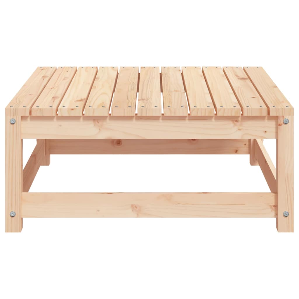 vidaXL Stołek ogrodowy, 70x70x30 cm, lite drewno sosnowe