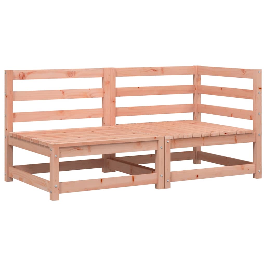 vidaXL Sofa ogrodowa, 2-osobowa, lite drewno daglezjowe