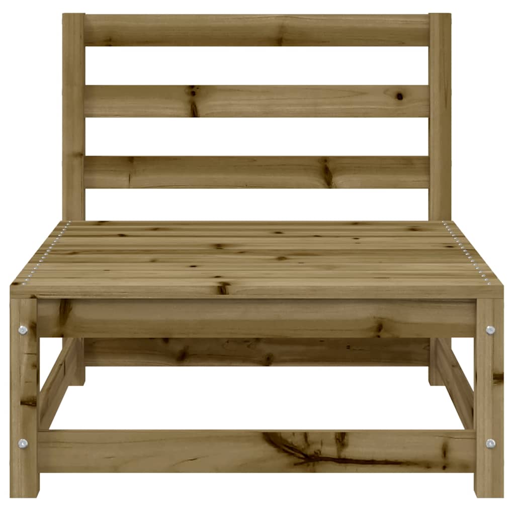 vidaXL Ogrodowa sofa 2-osobowa, impregnowane drewno sosnowe