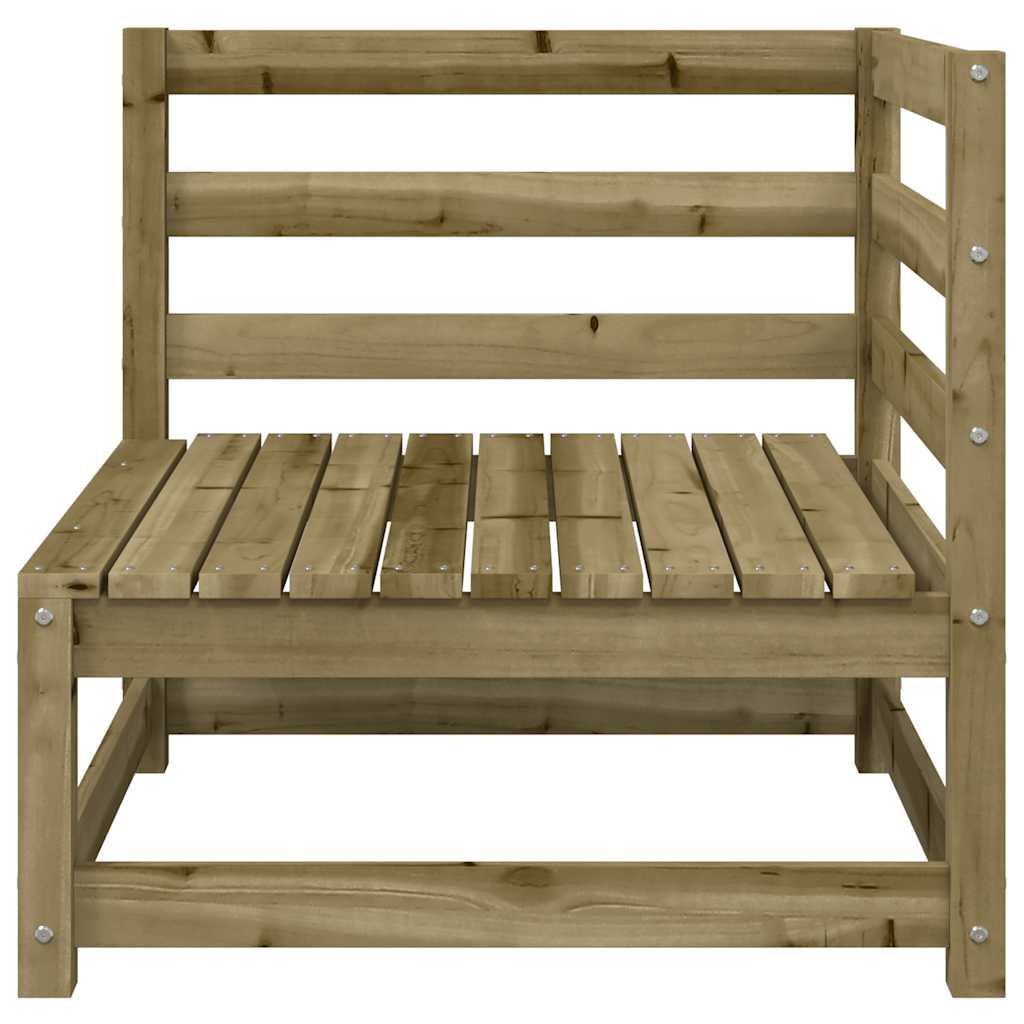vidaXL Ogrodowa sofa 2-osobowa, impregnowane drewno sosnowe