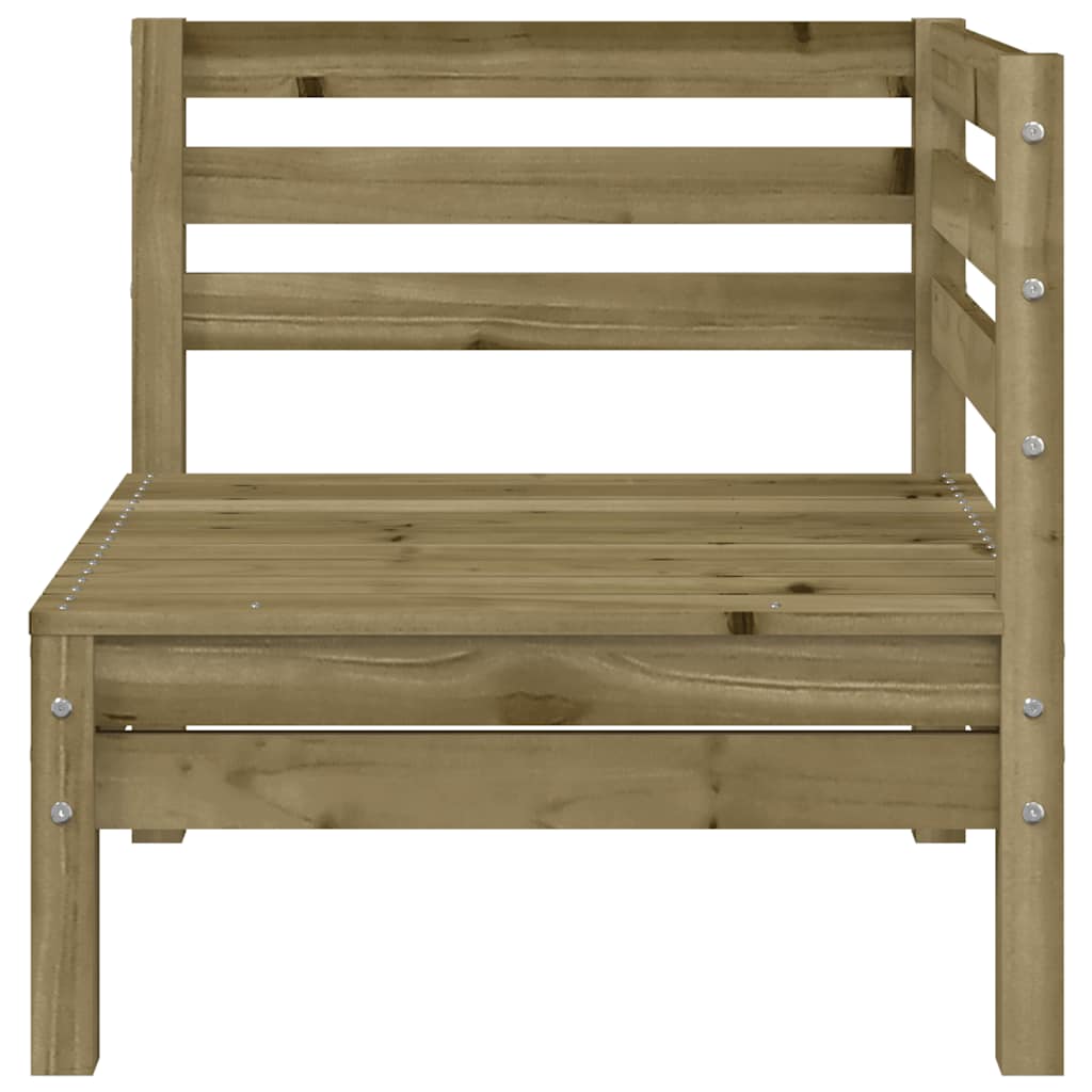 vidaXL Ogrodowa sofa narożna, impregnowane drewno sosnowe