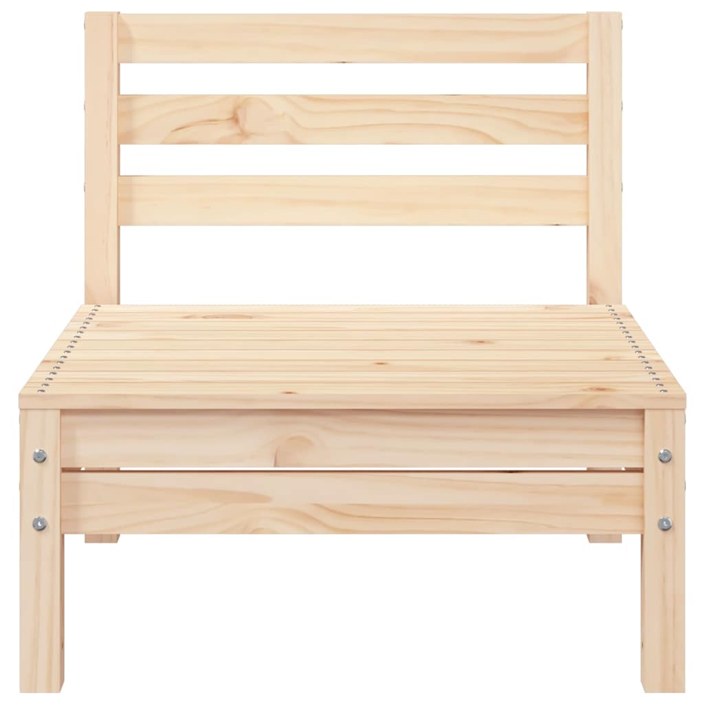 vidaXL Ogrodowa sofa 3-osobowa, lite drewno sosnowe