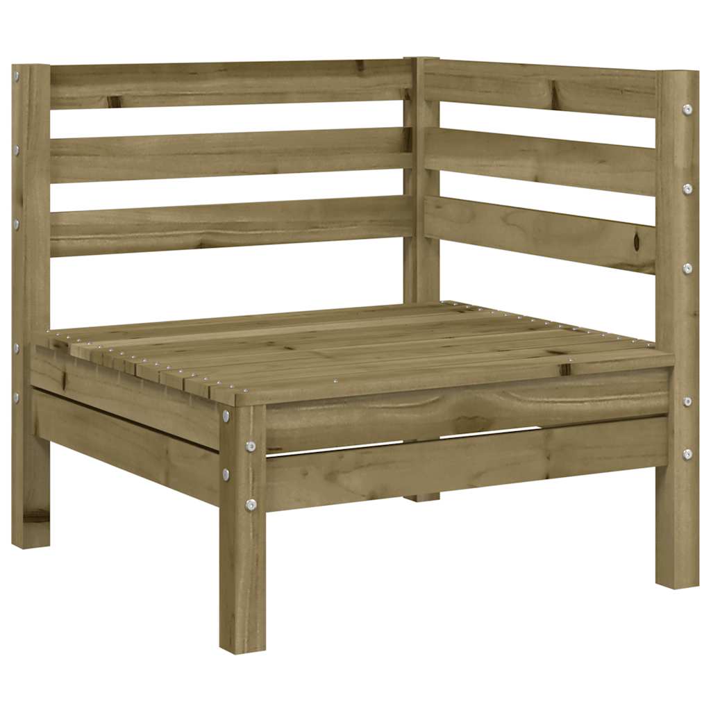 vidaXL Ogrodowa sofa 3-osobowa, impregnowane drewno sosnowe