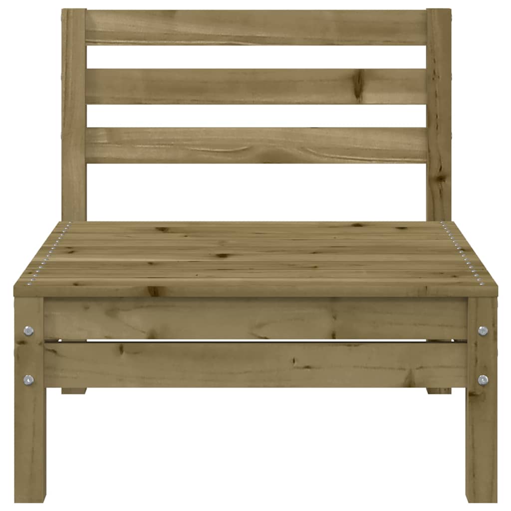 vidaXL Ogrodowa sofa 3-osobowa, impregnowane drewno sosnowe