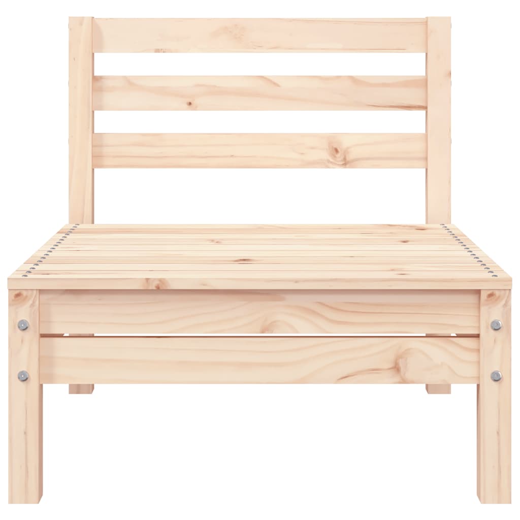 vidaXL Ogrodowa sofa 3-osobowa, lite drewno sosnowe