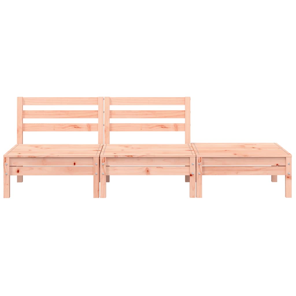 vidaXL Ogrodowa sofa 3-osobowa, lite drewno daglezjowe