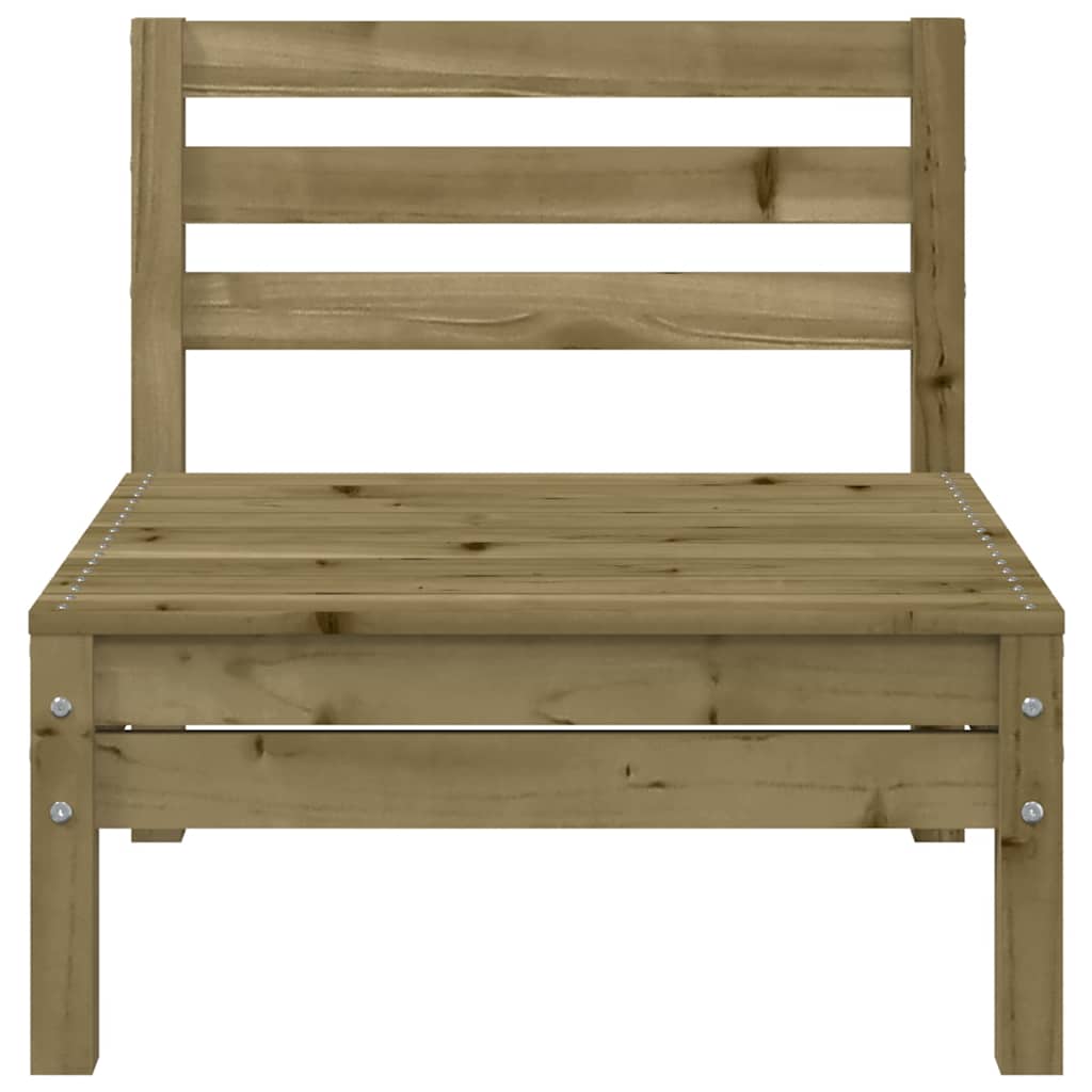 vidaXL Ogrodowa sofa 3-osobowa, impregnowane drewno sosnowe