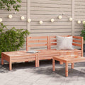 vidaXL Ogrodowa sofa 3-osobowa, lite drewno daglezjowe