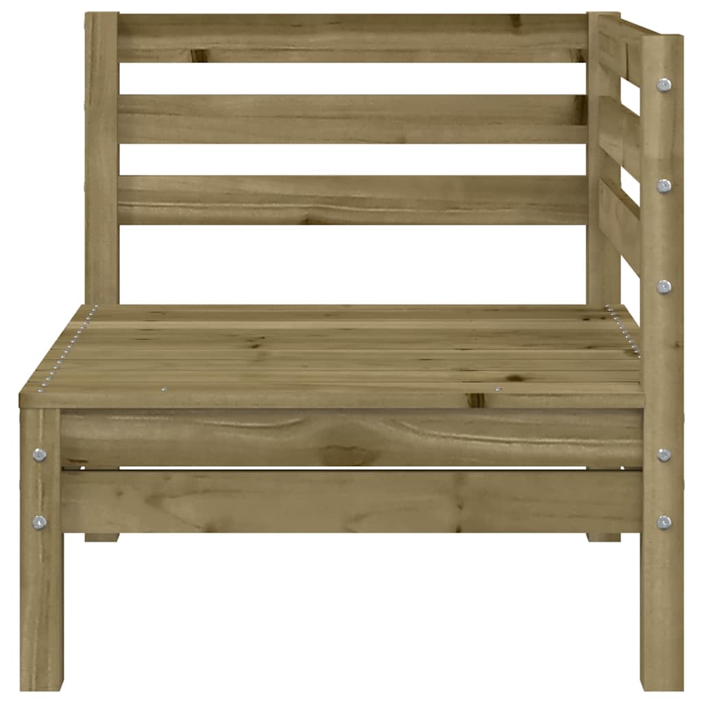 vidaXL Ogrodowa sofa 3-osobowa, impregnowane drewno sosnowe