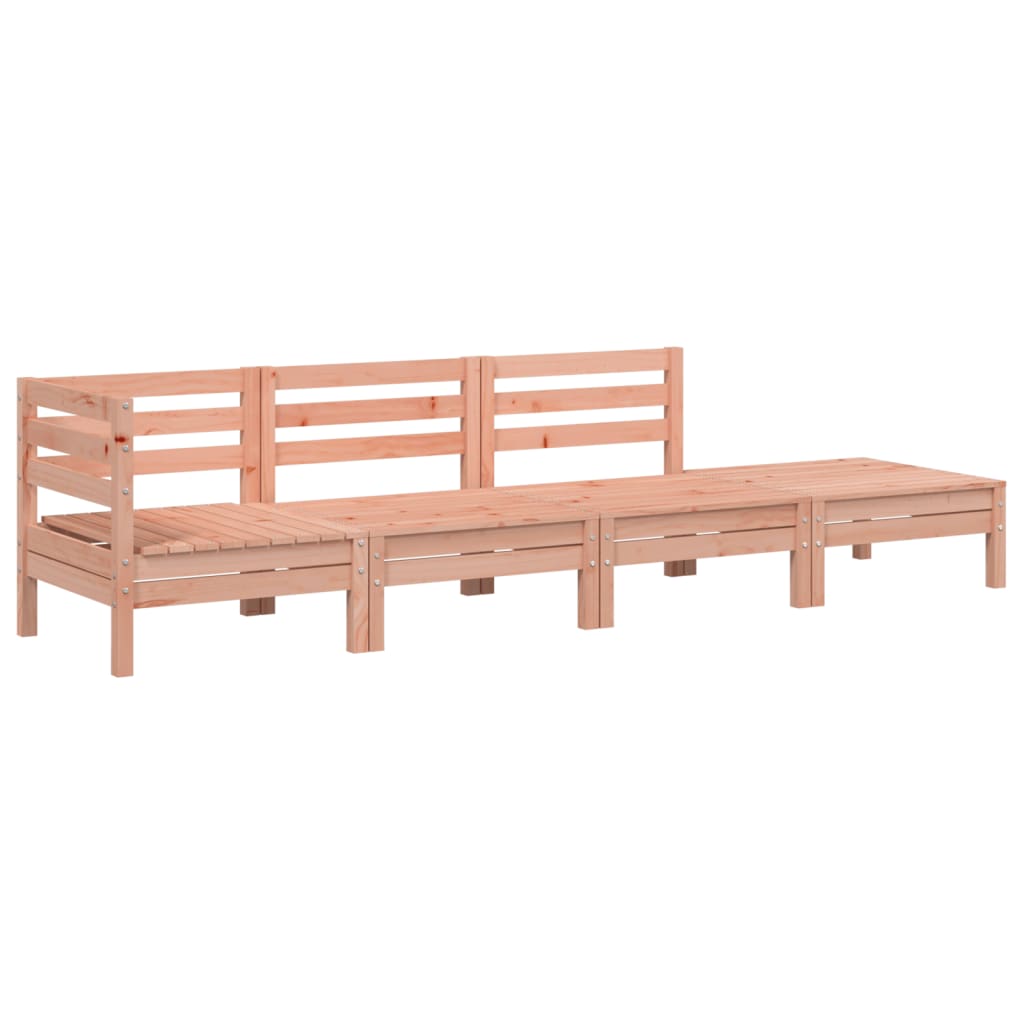 vidaXL Ogrodowa sofa 4-osobowa, lite drewno daglezjowe